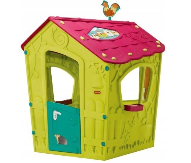 CURVER Domek Ogrodowy Magic Playhouse Jasnozielony 231596