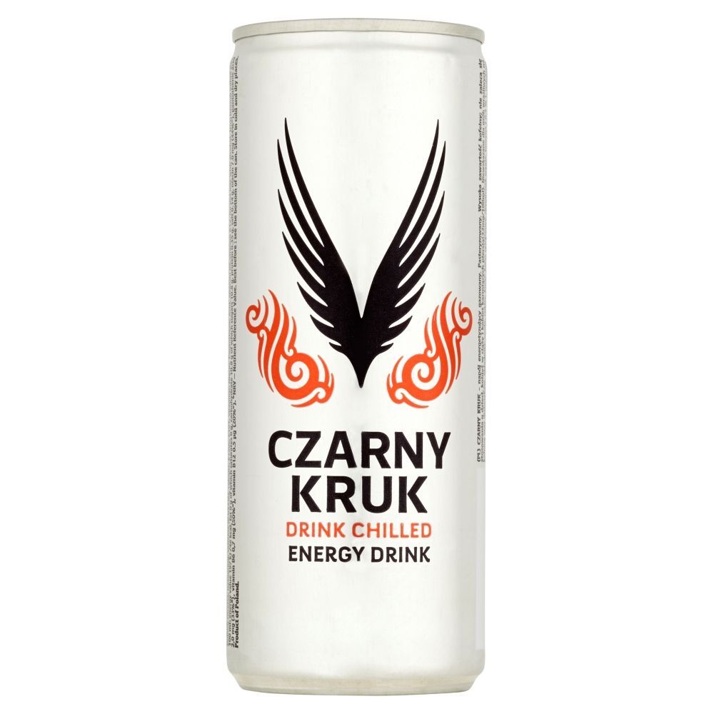 Czarny Kruk Napój energetyzujący gazowany 250 ml