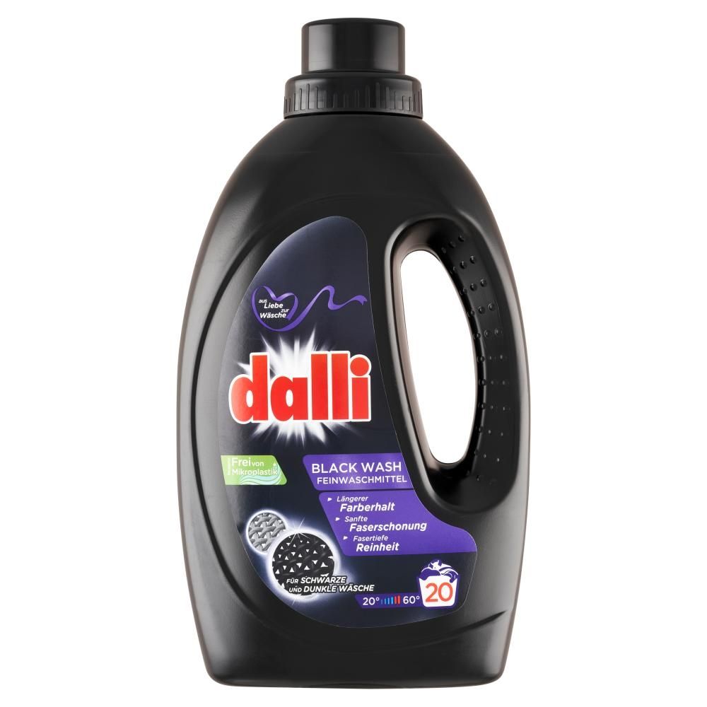 Dalli Black Wash Żel do prania tkanin czarnych i ciemnych 1,1 l (20 prań)
