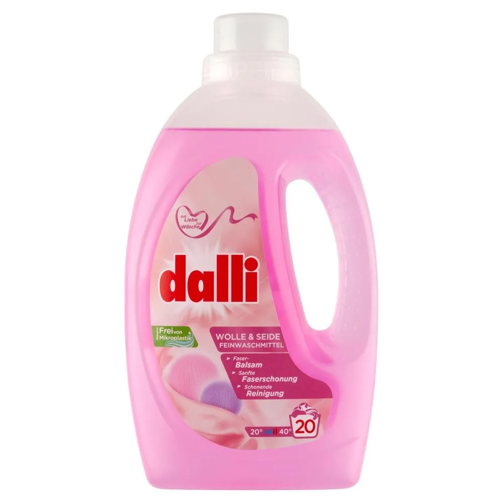 Dalli Wolle & Seide Żel do prania i konserwacji tkanin kolorowych 1,1 l (20 prań)