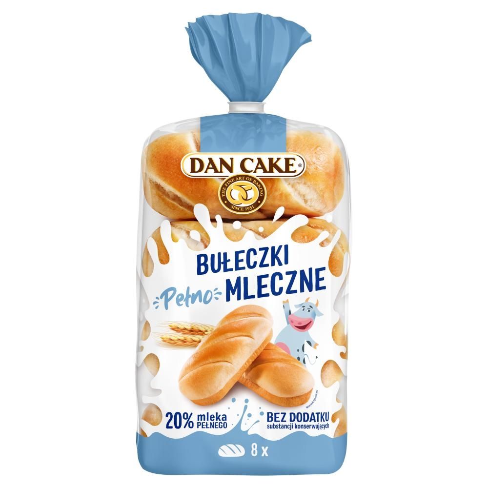 Dan Cake Bułeczki pełnomleczne 320 g (8 x 40 g)