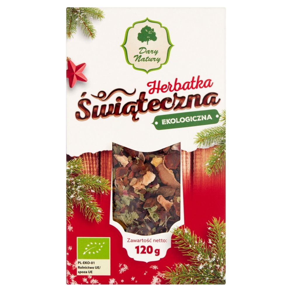Dary Natury Ekologiczna herbatka świąteczna 120 g