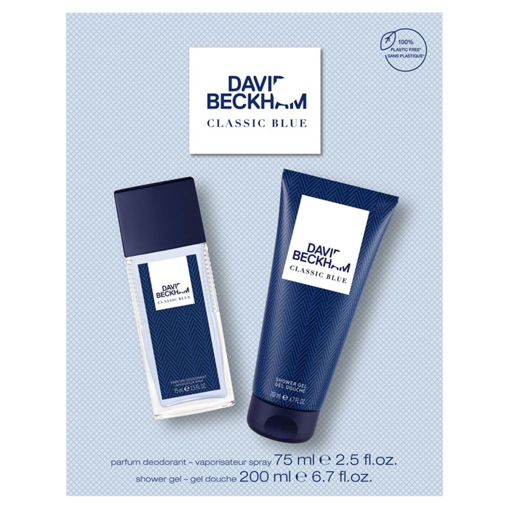 David Beckham Classic Blue Zestaw kosmetyków