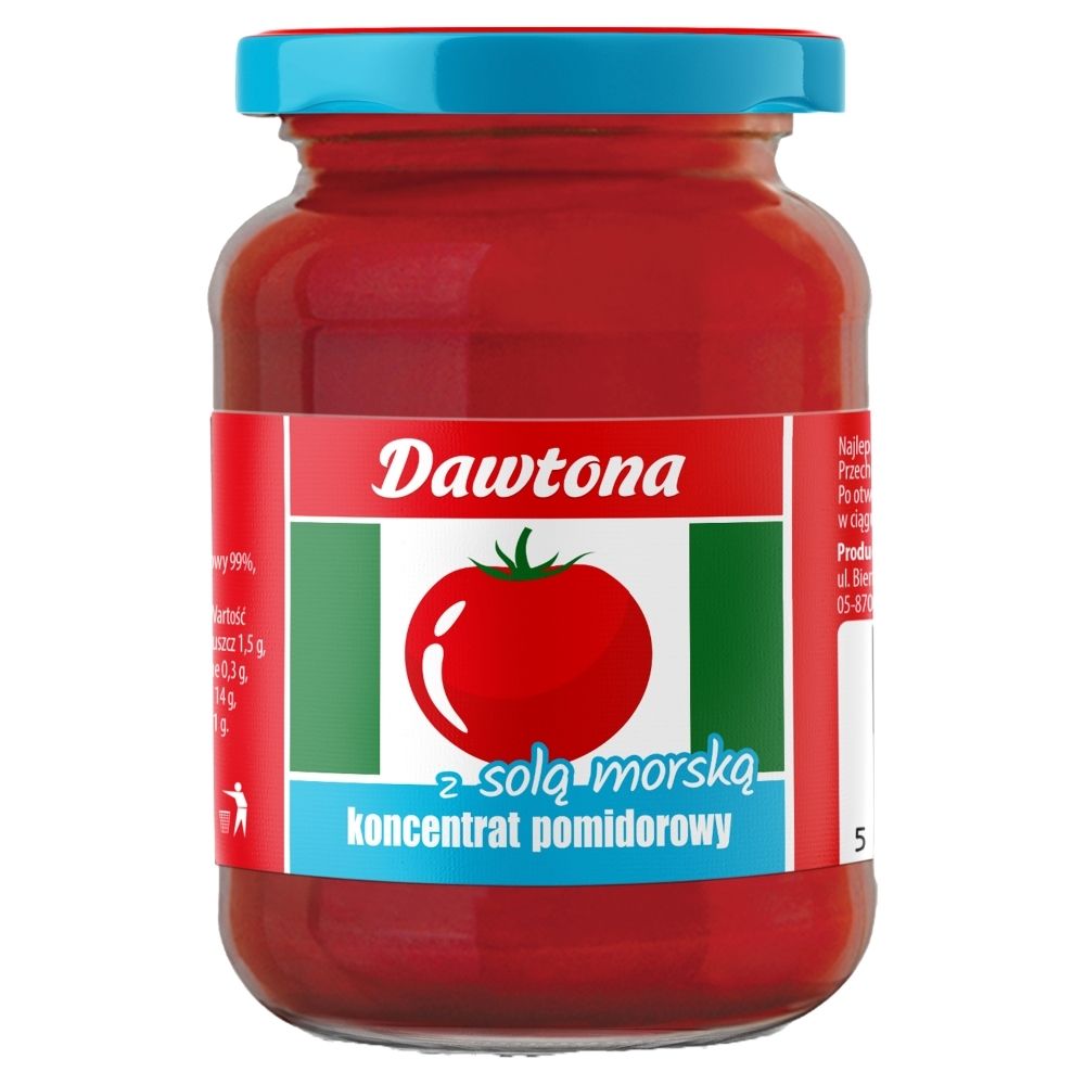 Dawtona Koncentrat pomidorowy z solą morską 200 g