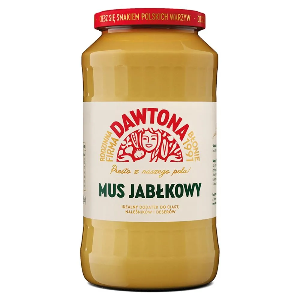 Dawtona Mus jabłkowy 720 g