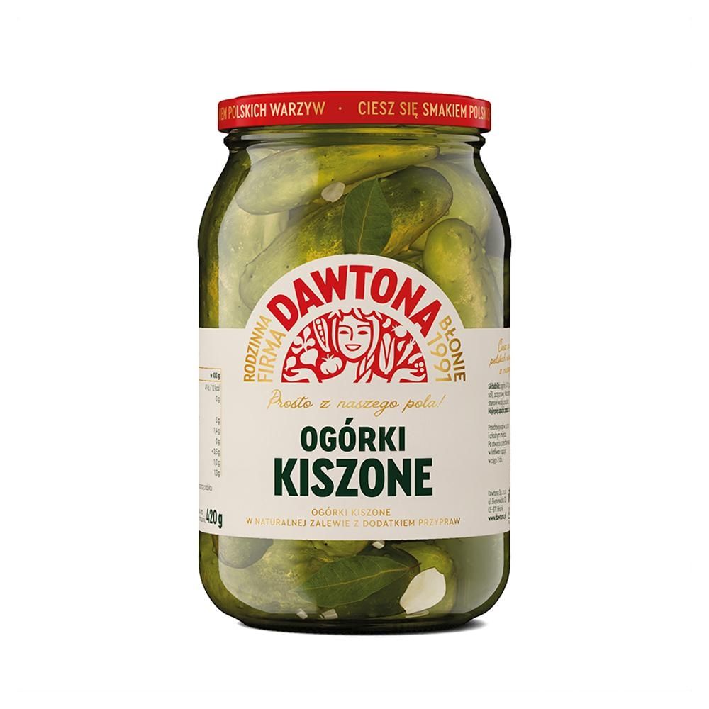 Dawtona Ogórki kiszone 900 g