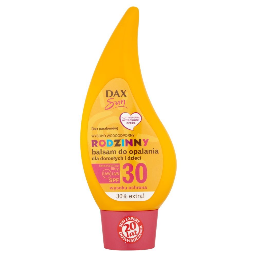 Dax Sun Rodzinny balsam do opalania dla dorosłych i dzieci SPF 30 250 ml