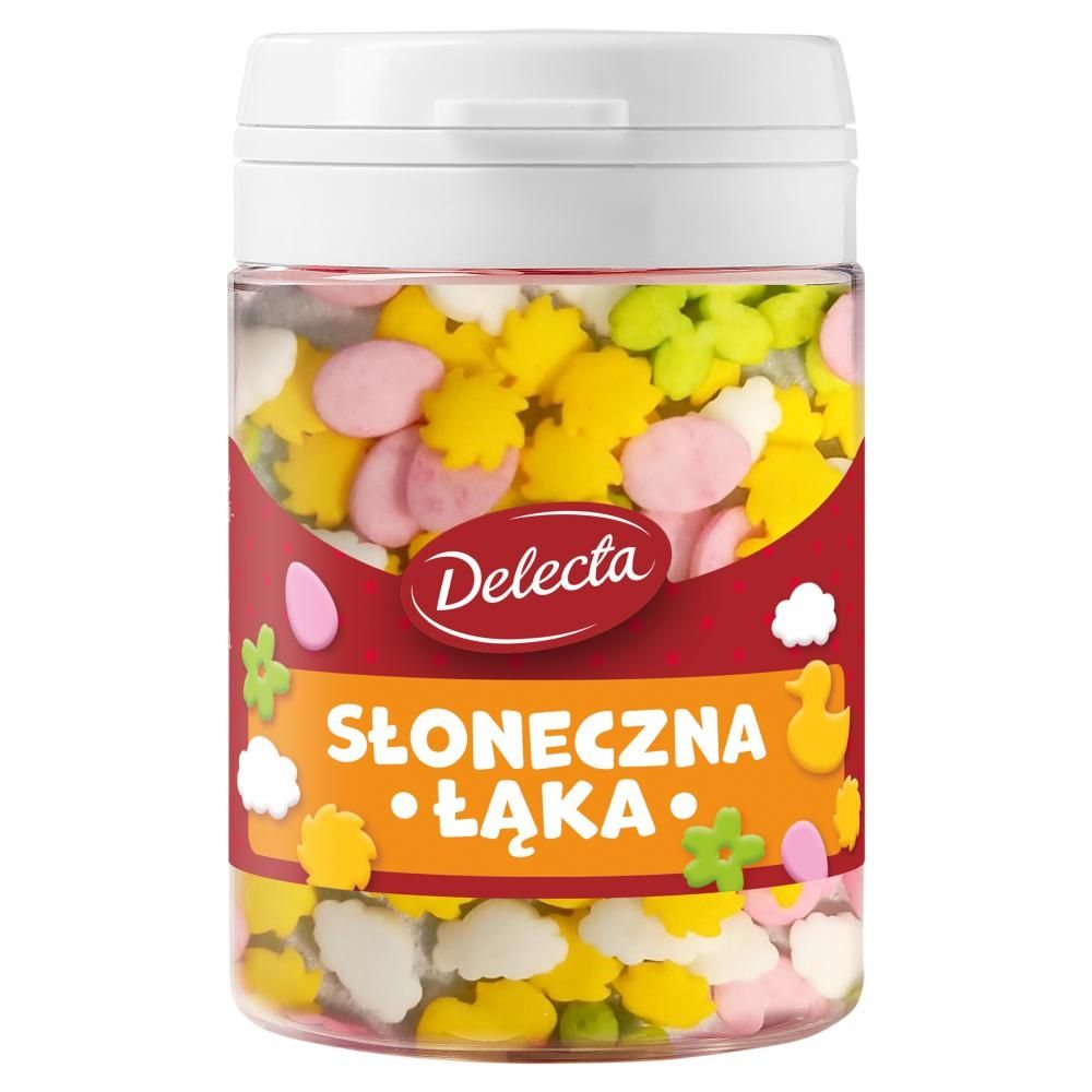 Delecta Posypka cukrowa dekoracyjna słoneczna łąka 48 g