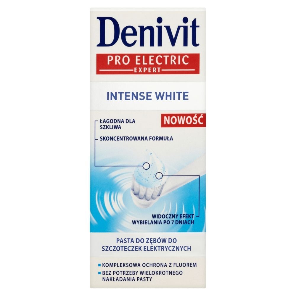 Denivit Pro Electric Intense White Pasta do zębów do szczoteczek elektrycznych 50 ml