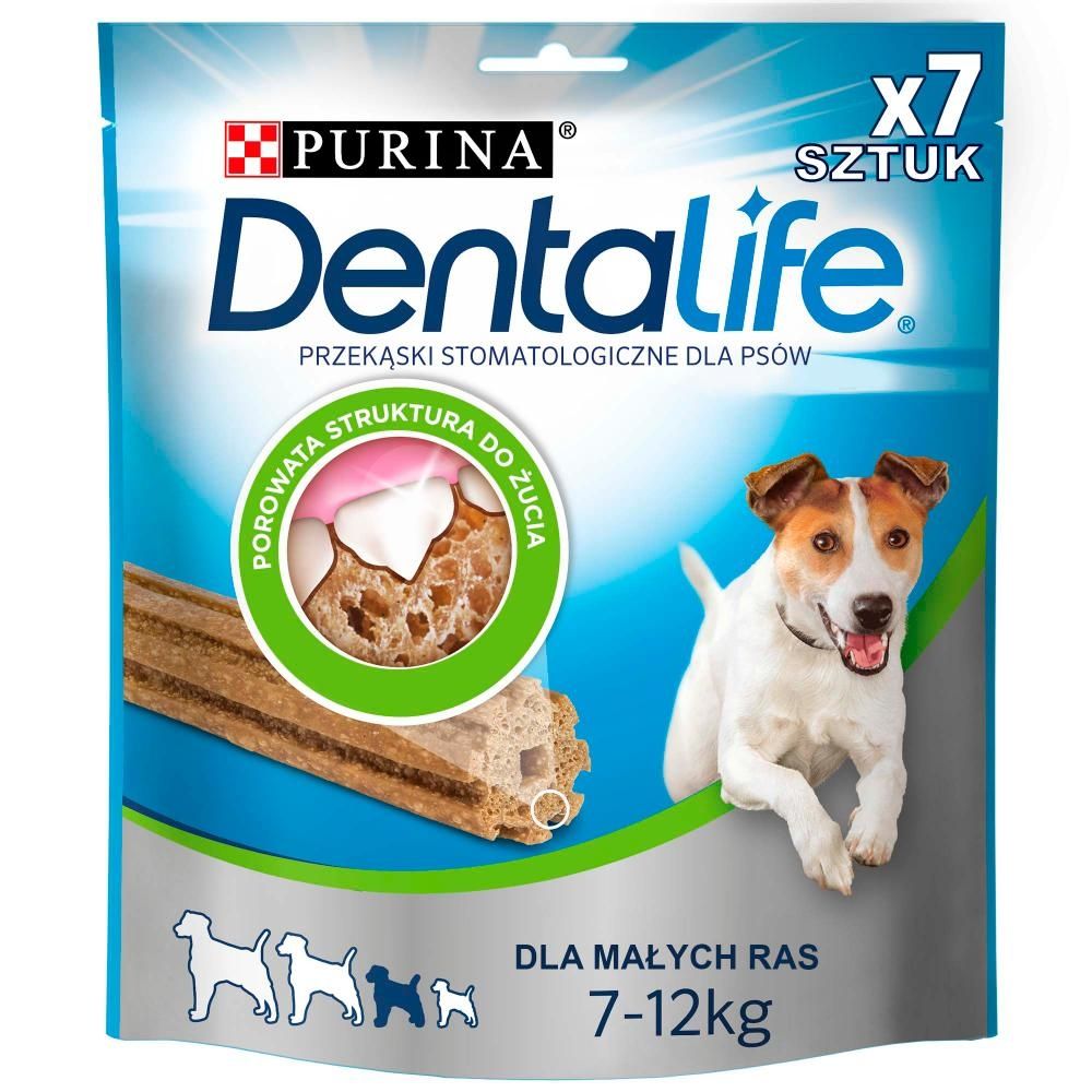 Dentalife Uzupełniająca karma dla dorosłych psów dla małych ras 115 g (7 sztuk)