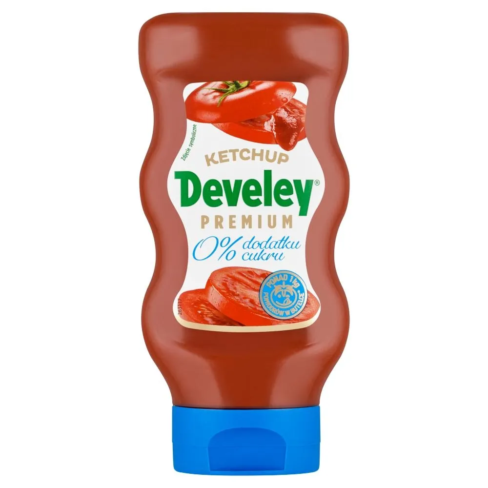 Develey Premium Ketchup bez dodatku cukru 435 g