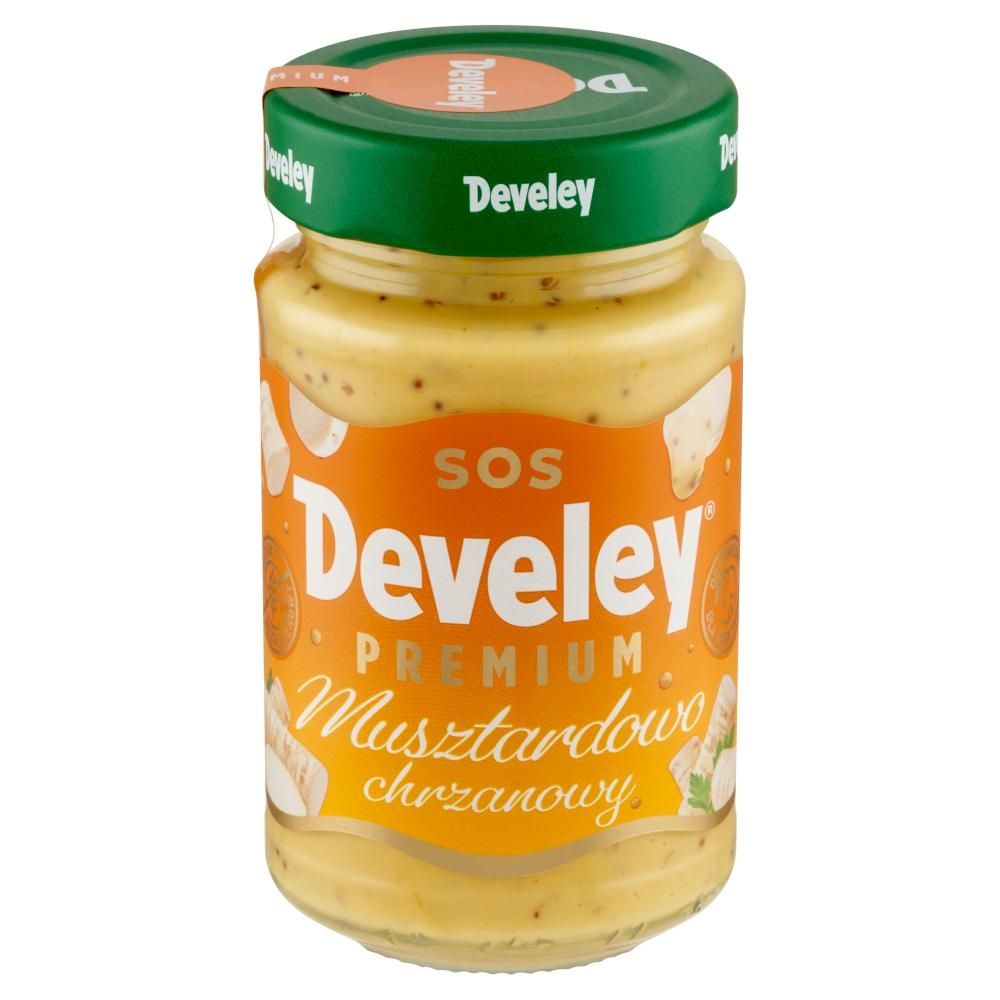 Develey Premium Sos musztardowo chrzanowy 210 ml