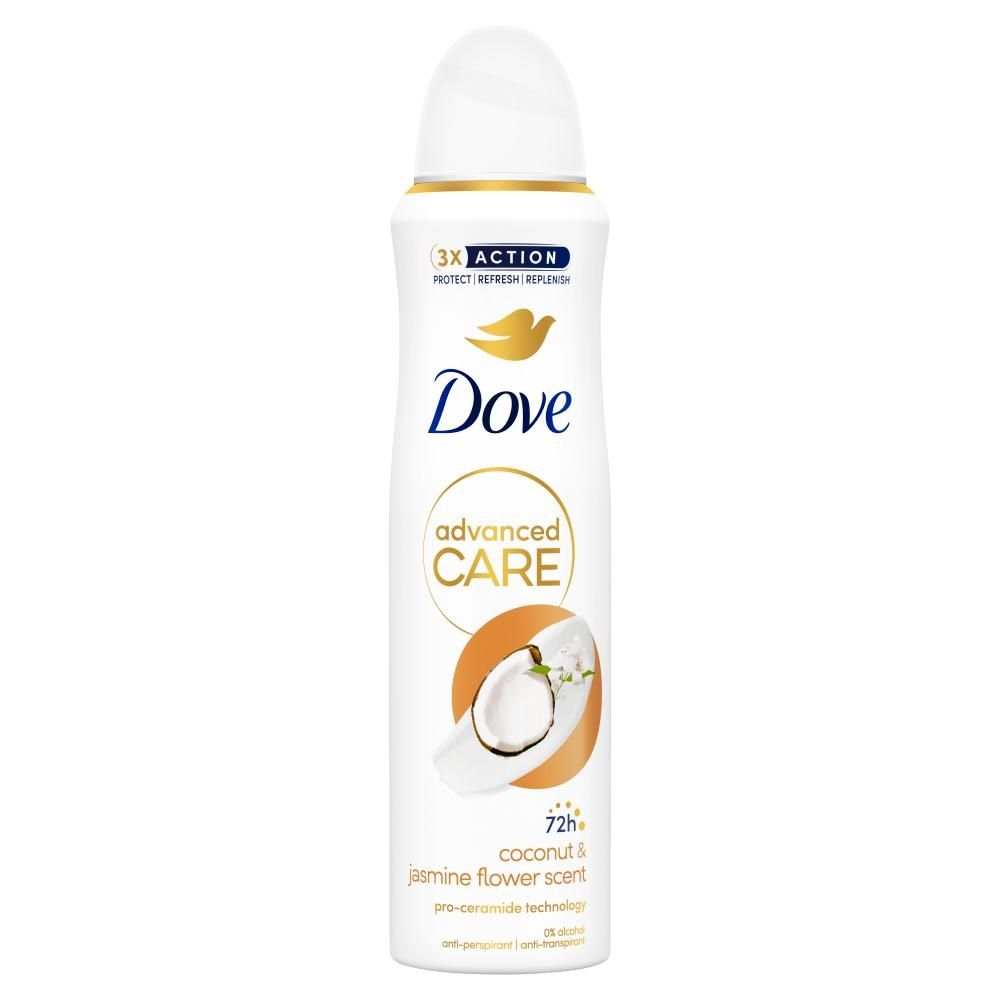 Dove Advanced Care Coconut & Jasmine Flower Scent Antyperspirant w aerozolu 150 ml