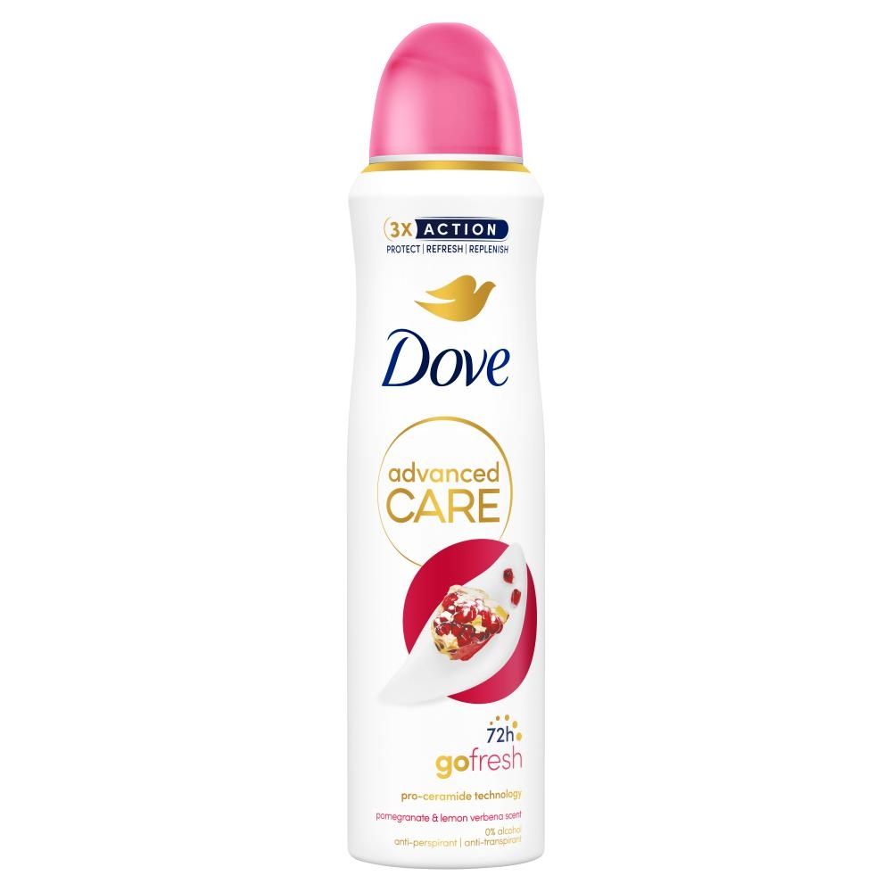 Dove Advanced Care Go Fresh Pomegranate & Lemon Verbena Scent Antyperspirant w aerozolu 150 ml