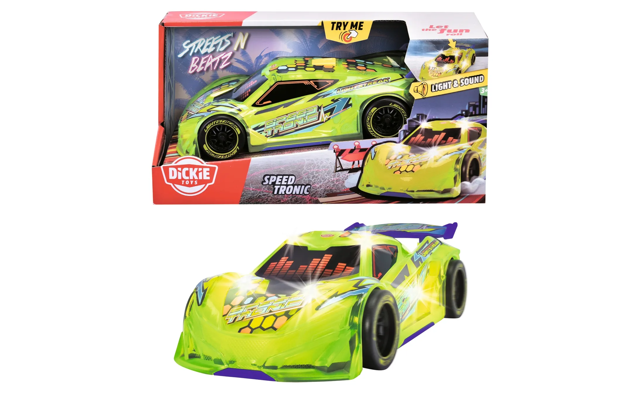 Dickie Toys Streets Beatz speed tronic, 20 cm