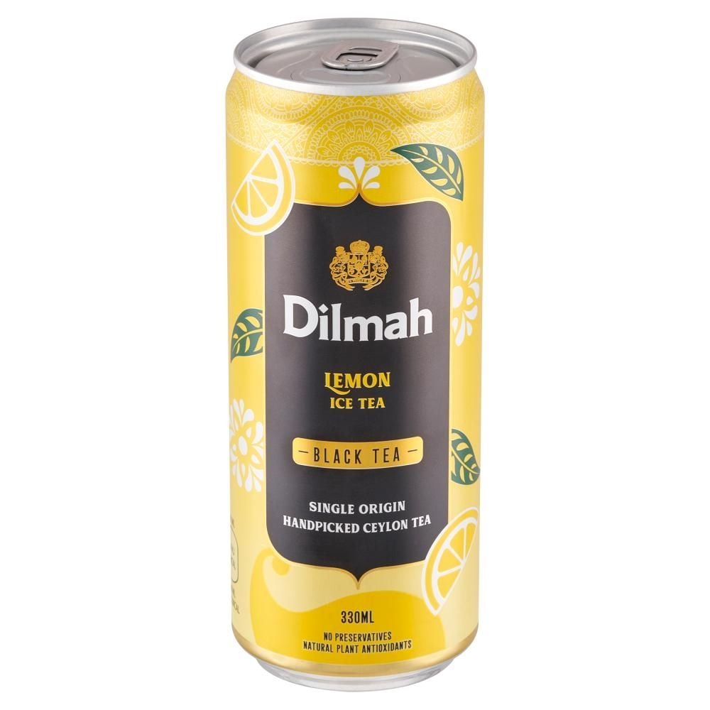 Dilmah Napój herbaciany o smaku cytrynowym z ekstraktem czarnej herbaty 330 ml