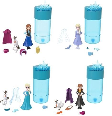 Disney Princess Kraina Lodu Frozen Snow Reveal Lalka HMB83