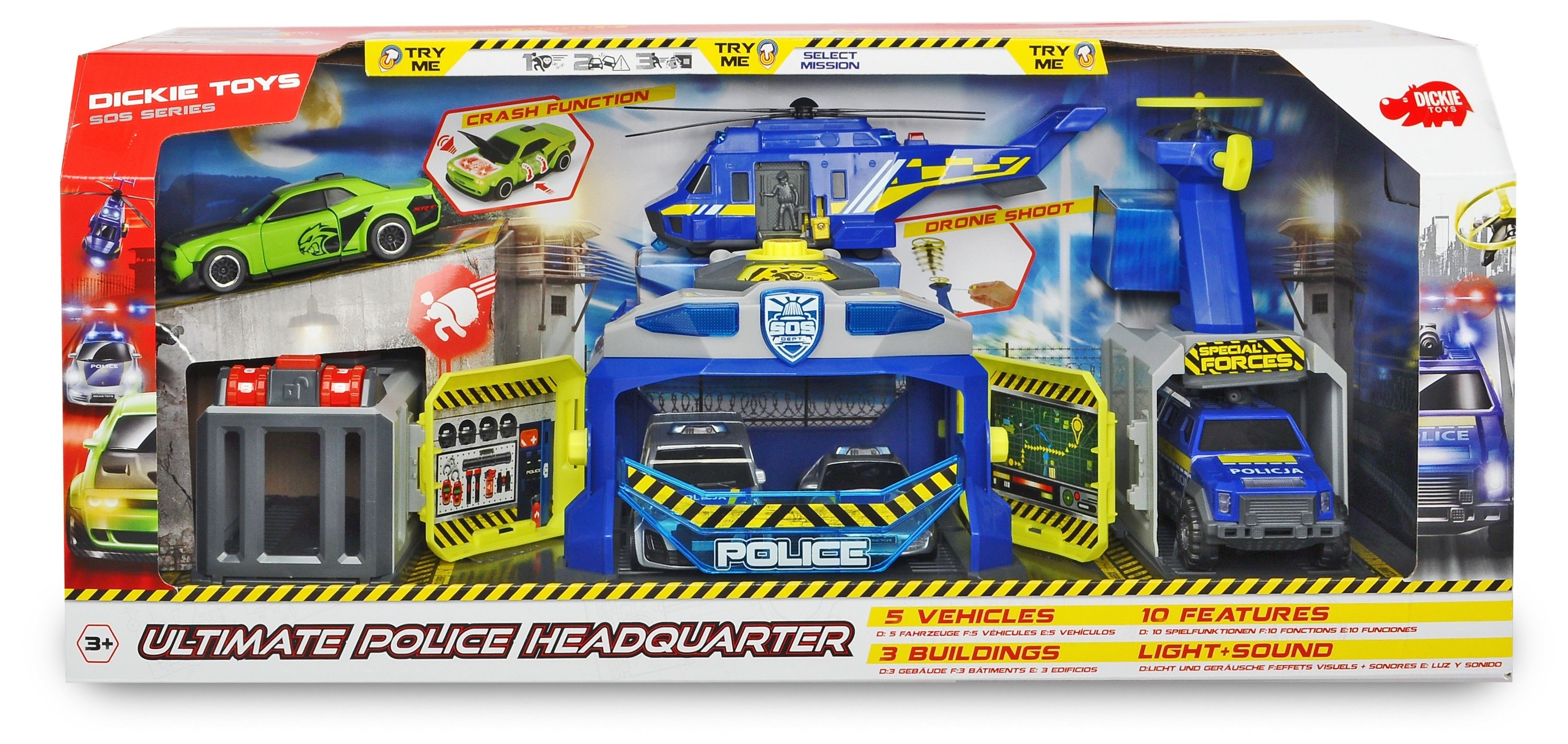 Domek DICKIE TOYS Kwatera główna policji 203719011