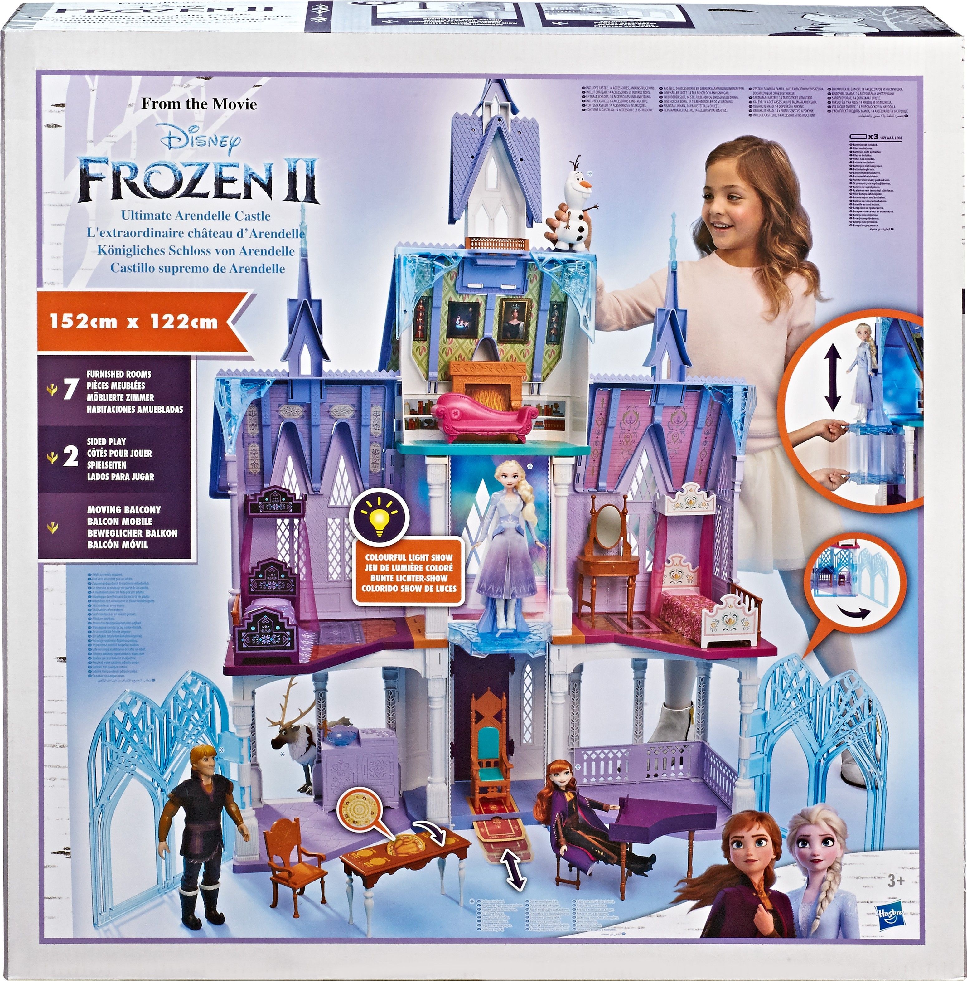 Domek HASBRO FRZ 2 ZAMEK ARENDELLE E5495