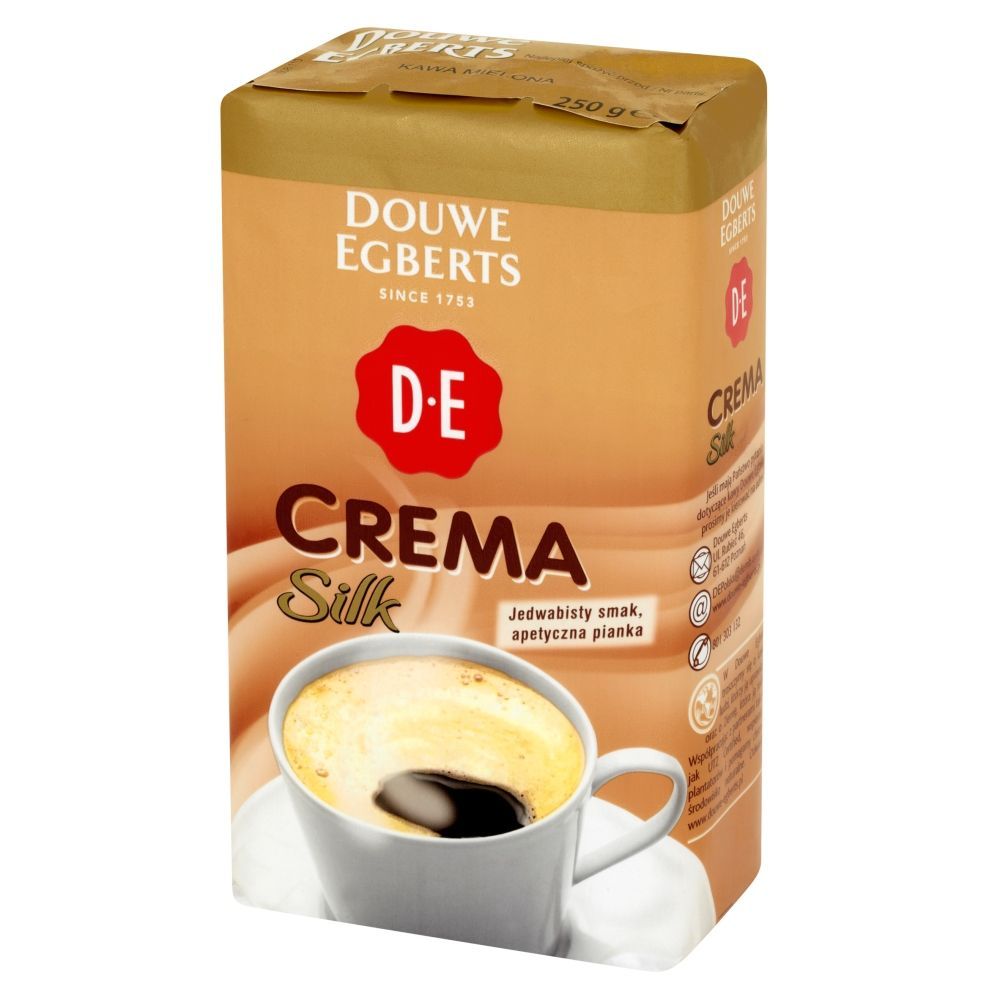 Douwe Egberts Crema Silk Kawa mielona 250 g