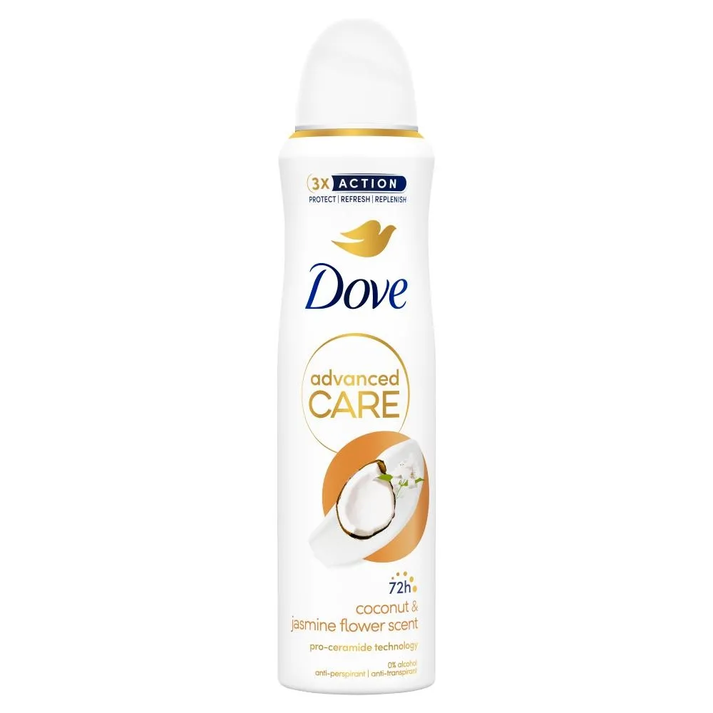 Dove Advanced Care Coconut & Jasmine Flower Scent Antyperspirant w aerozolu 150 ml
