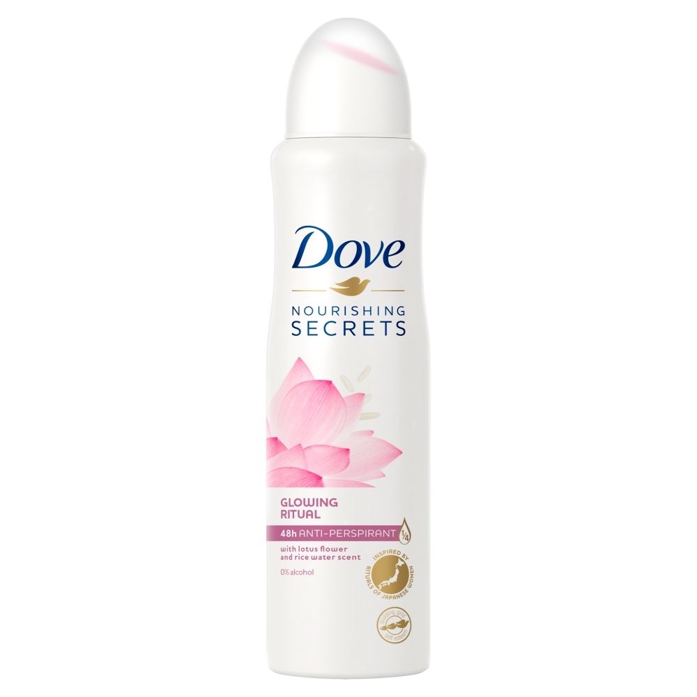 Dove Nourishing Secrets Glowing Ritual Antyperspirant w aerozolu 150 ml