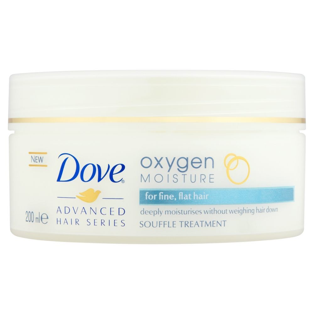 Dove Oxygen & Moisture Lekki nawilżający suflet do włosów 200 ml