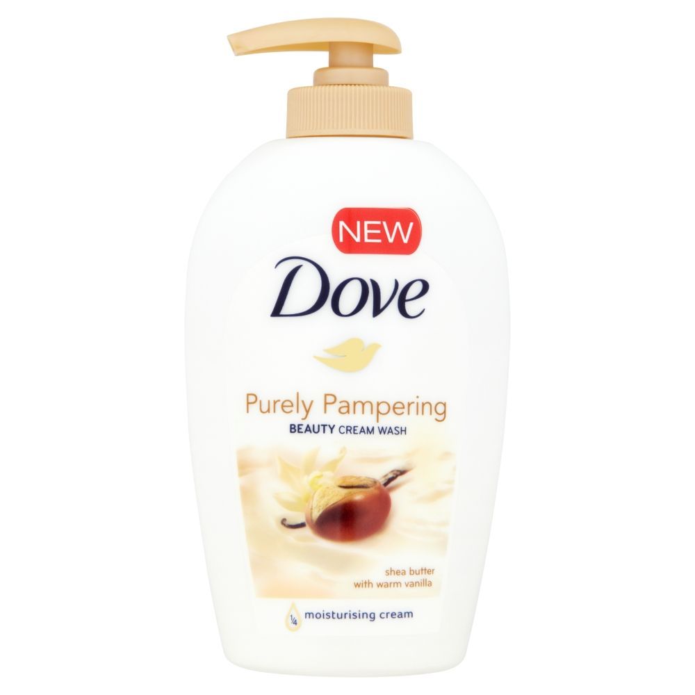 Dove Purely Pampering Shea Butter with Warm Vanilla Kremowy płyn myjący 250 ml