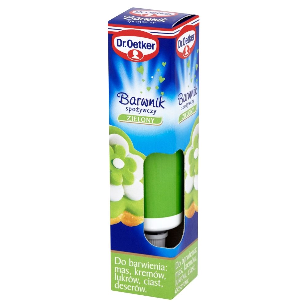 Jak Zmyć Barwnik Spożywczy Z Rąk Dr. Oetker Barwnik spożywczy zielony 10 g - Zakupy online z dostawą do