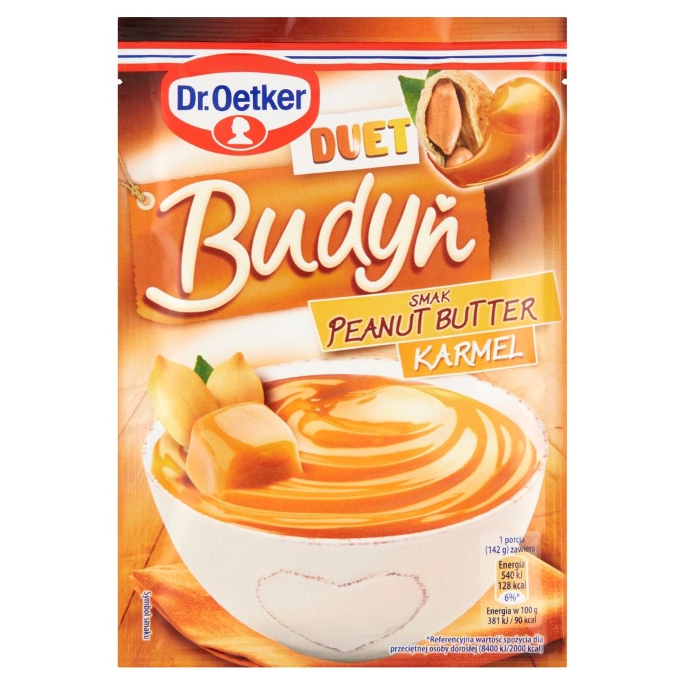 Dr. Oetker Duet Budyń smak peanut butter karmel 40 g