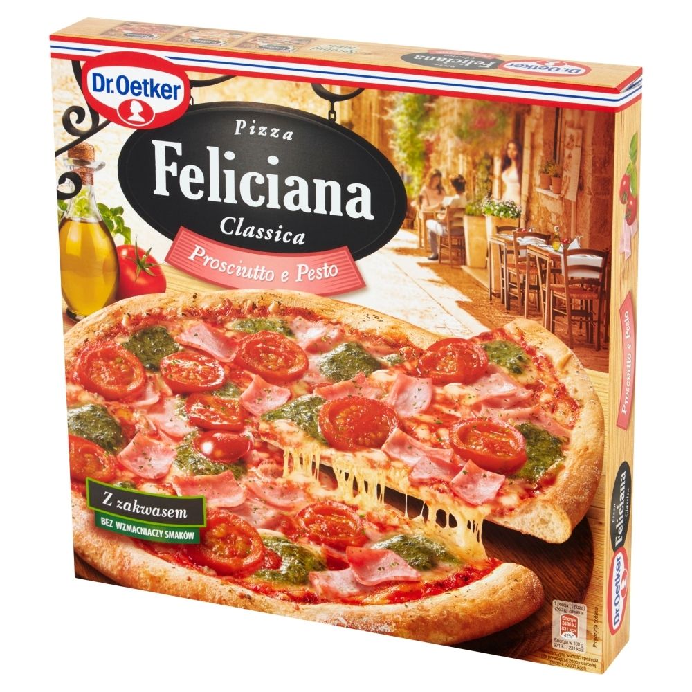 Dr. Oetker Feliciana Classica Pizza Prosciutto e Pesto 360 g - Zakupy