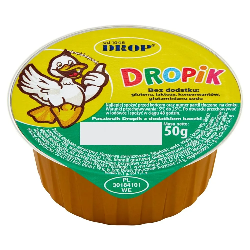 Drop Pasztecik Dropik z dodatkiem kaczki 50 g
