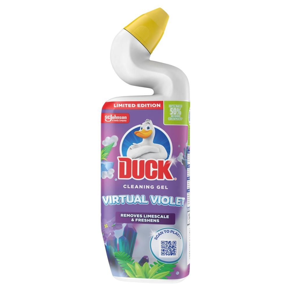 Duck Virtual Violet Żel do czyszczenia toalet 750 ml