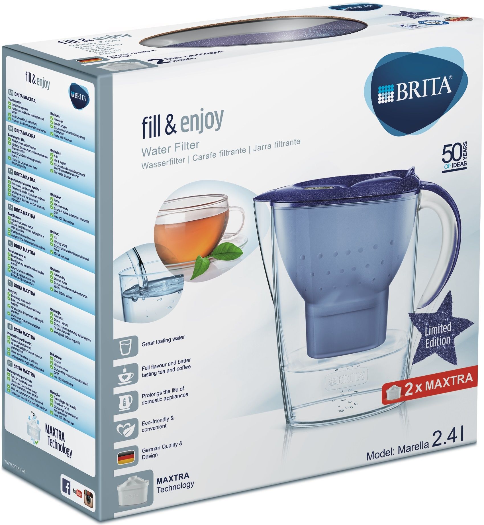 Dzbanek BRITA Marella Cool Szafir 1019881