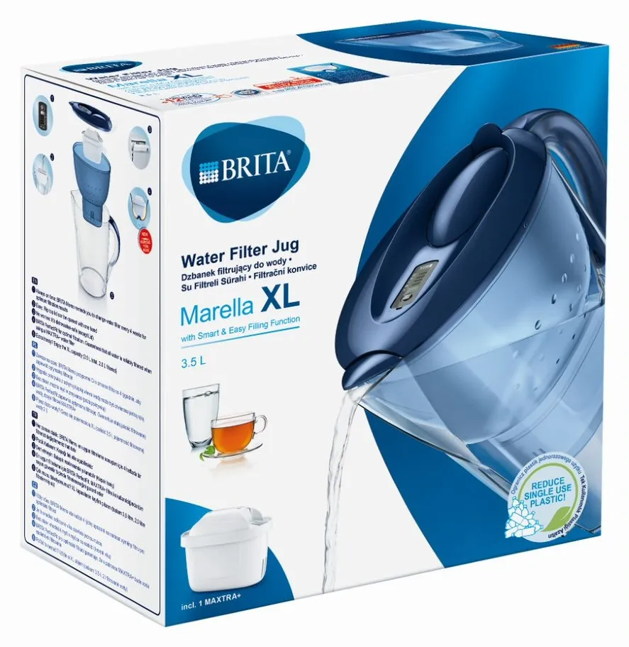 Dzbanek z Filtrem BRITA Marella XL Niebieski MX+ Pure