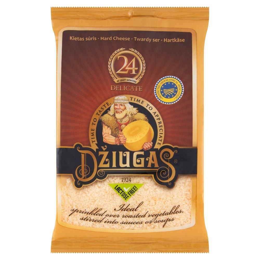 Džiugas Delicate Ser twardy dojrzewający 24 miesiące tarty 40 g
