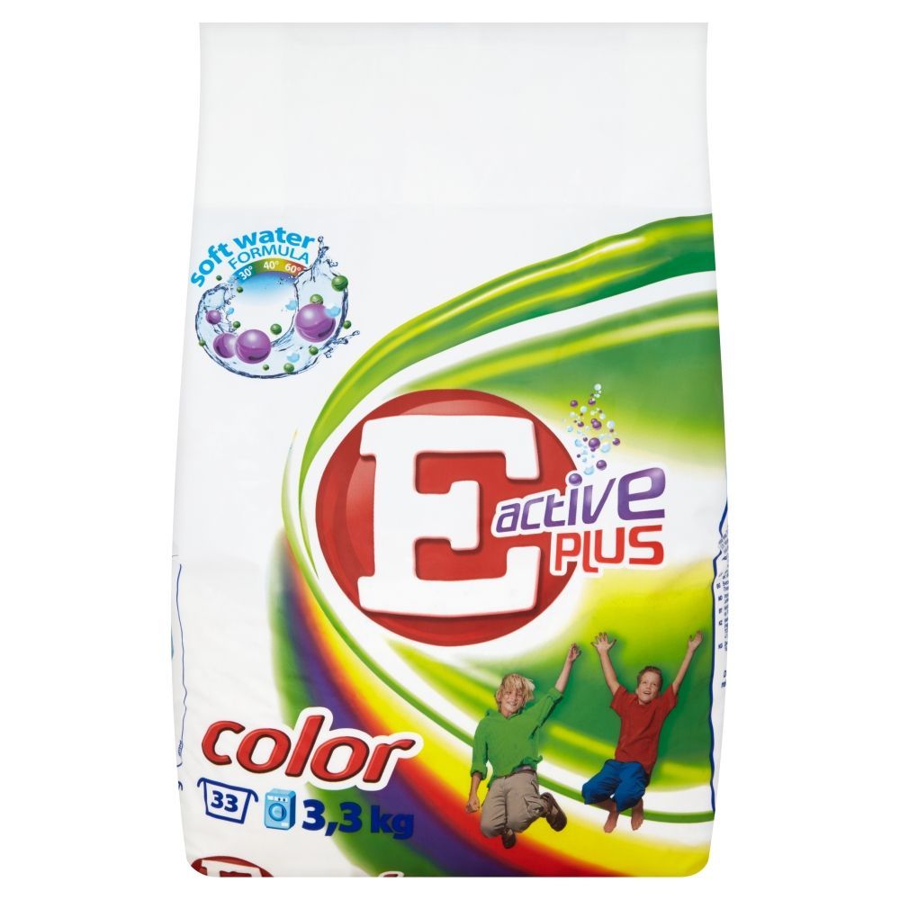 E Active Plus Color Proszek do prania 3,3 kg