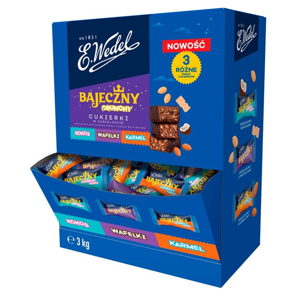 E. Wedel Bajeczny Crunchy Cukierki w czekoladzie 3 kg