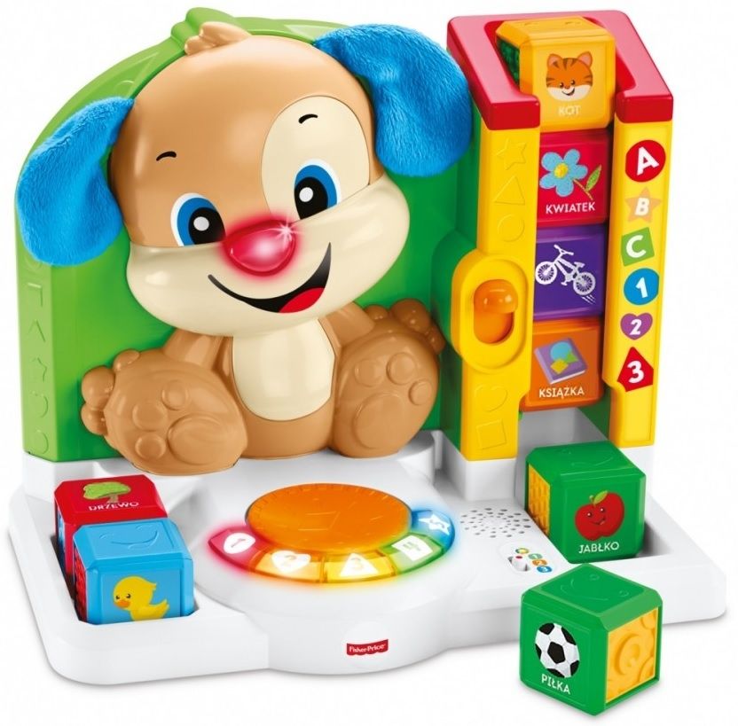 Edukacyjna stacja szczeniaczka FISHER PRICE Edukacyjna stacja szczeniaczka Pierwsze słówka FJC43