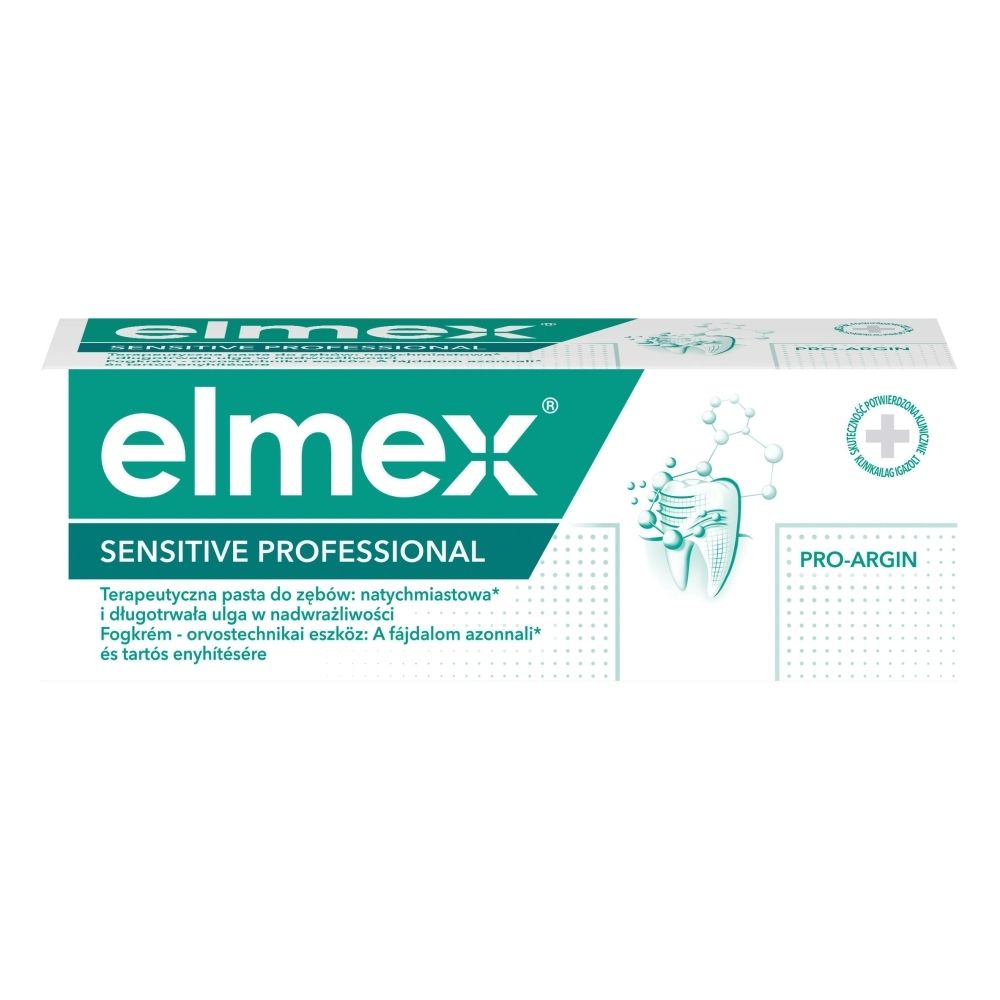 elmex Sensitive Professional terapeutyczna pasta do zębów na nadwrażliwość 20 ml