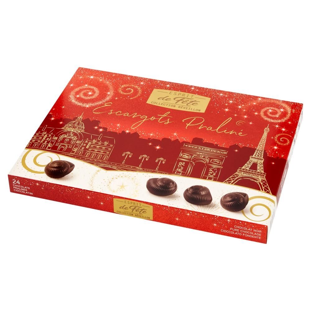 Esprit de Fête Czekoladowe cukierki z nadzieniem pralinowym 300 g