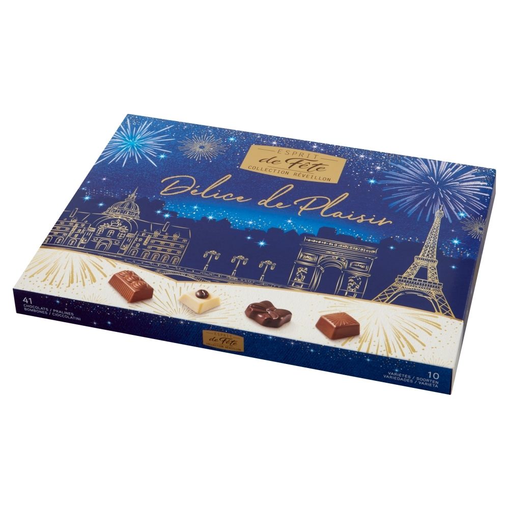 Esprit de Fête Delice de Plaisir Mieszanka pralin czekoladowych 433 g
