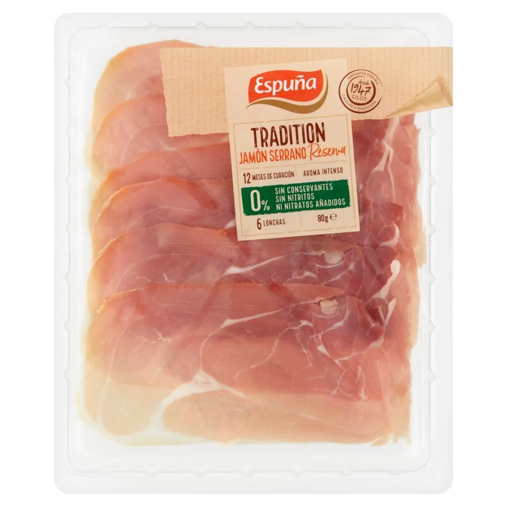 Espuña Jamón Serrano Szynka dojrzewająca 80 g