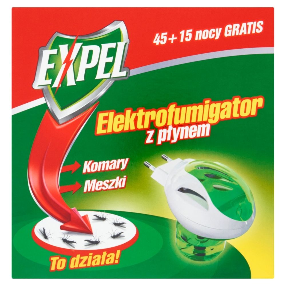 Expel Elektrofumigator z płynem