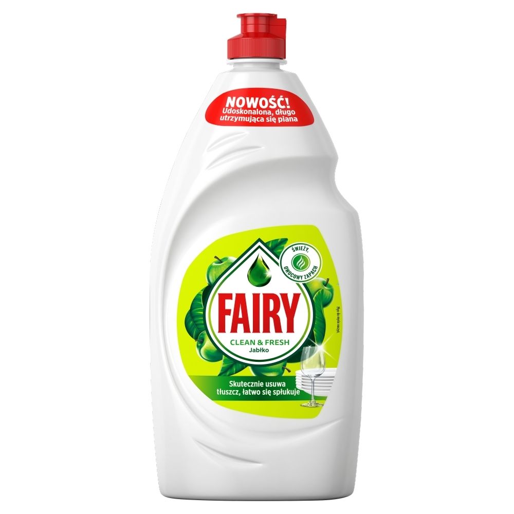 Фото - Таблетки для посудомийки Fairy Clean & Fresh Jabłko Płyn do mycia naczyń zapewniający lśniąco czyst 