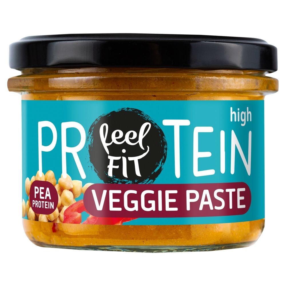 Feel Fit Protein Pasta warzywna z wędzoną papryką 185 g