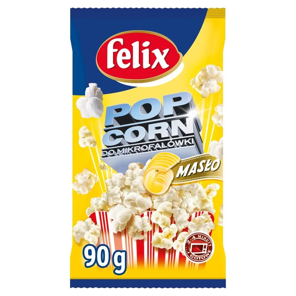 Felix Popcorn maślany do mikrofalówki 90 g