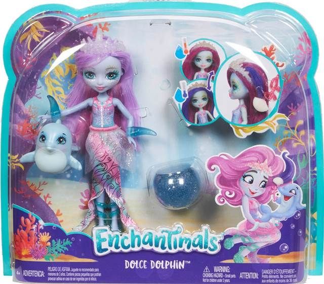 Figurka ENCHANTIMALS Morski zestaw + Lalka