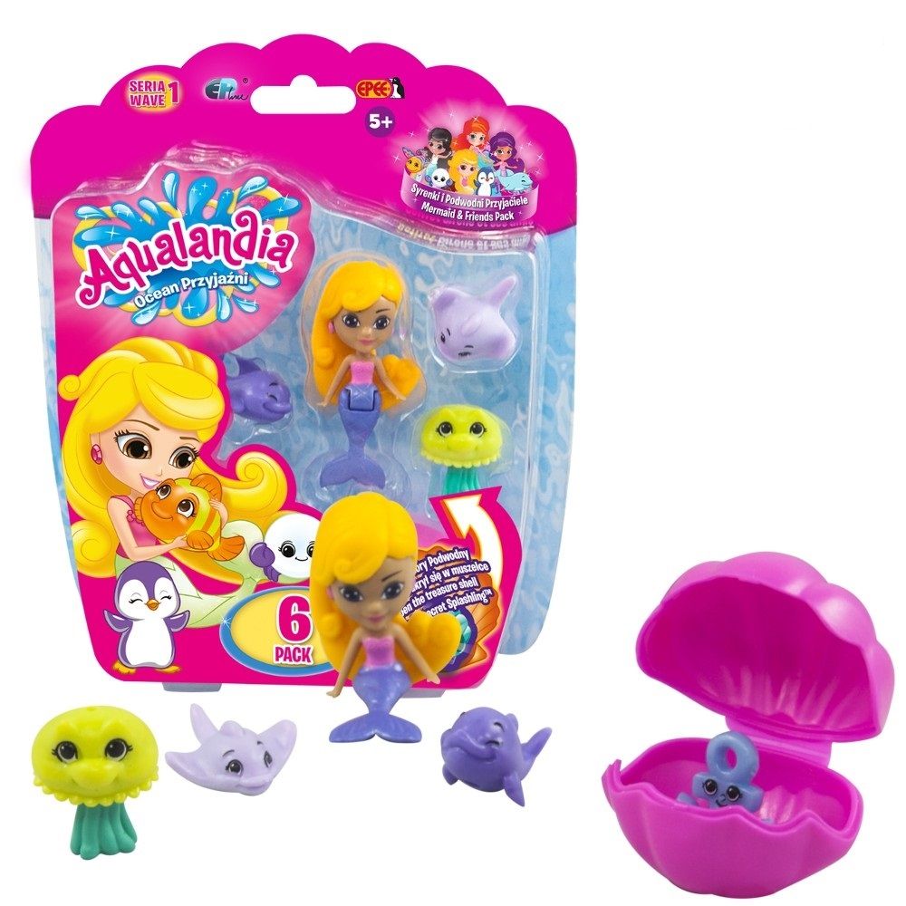 Figurka EPEE Aqualandia - Ocean Przyjaźni 6-pack z syrenką EP02790