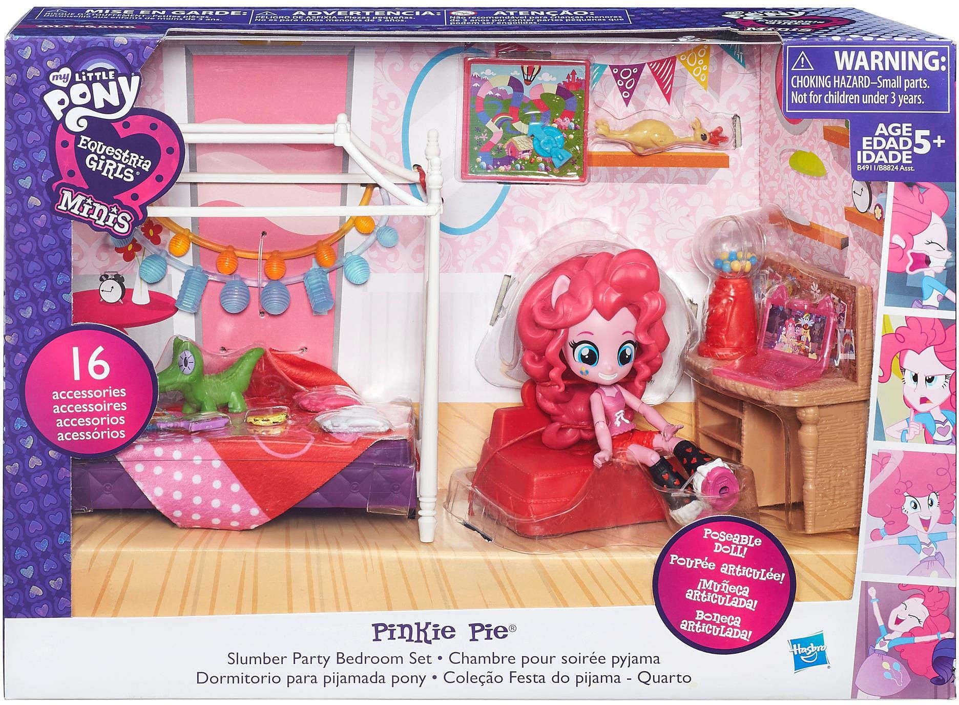 Figurka HASBRO Equestria Girls Mini Piżamowe party Pinkie Pie B8824